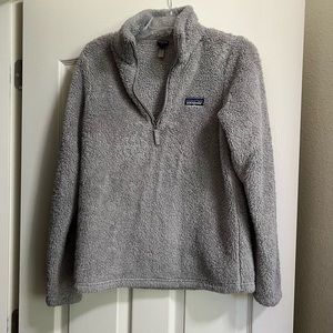 Patagonia Los Gatos Women’s Fleece 1/4 Zip Pull Over 2019 Salt Gray Medium